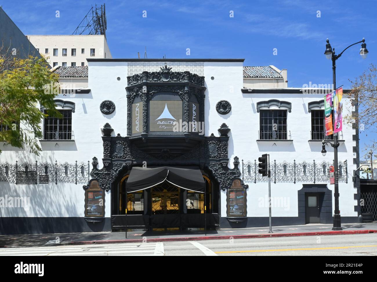 LOS ANGELES, CALIFORNIA - 12 MAY 2023: Avalon Hollywood, a historic nightclub and near the intersection of Hollywood and Vine, formerly The Hollywood Stock Photo