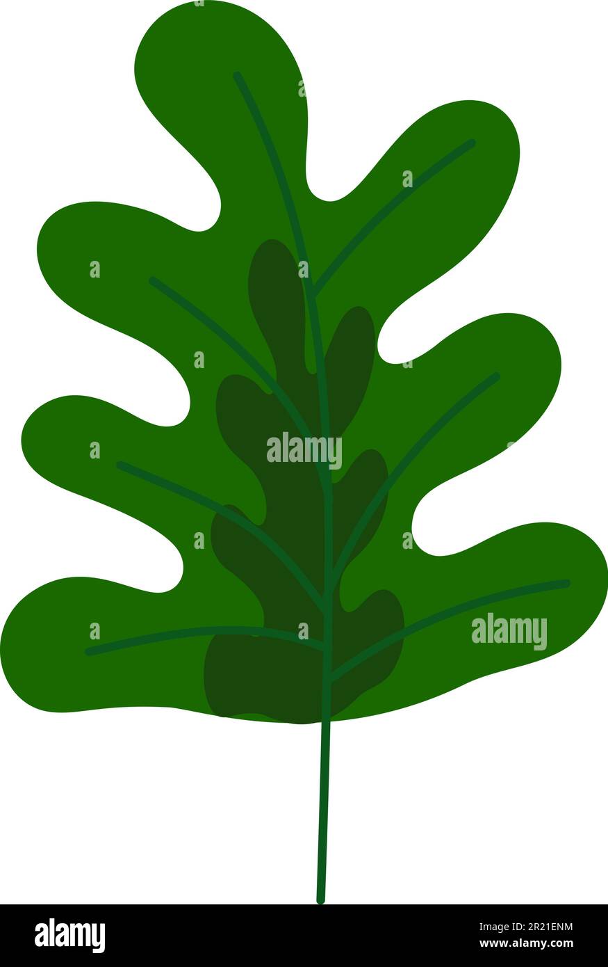 Growing oak tree Stock Vector Images - Alamy