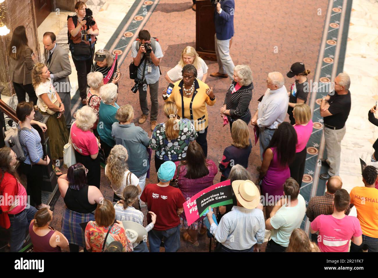 South Carolina Rep. Gilda CobbHunter, DOrangeburg, speaks to a group