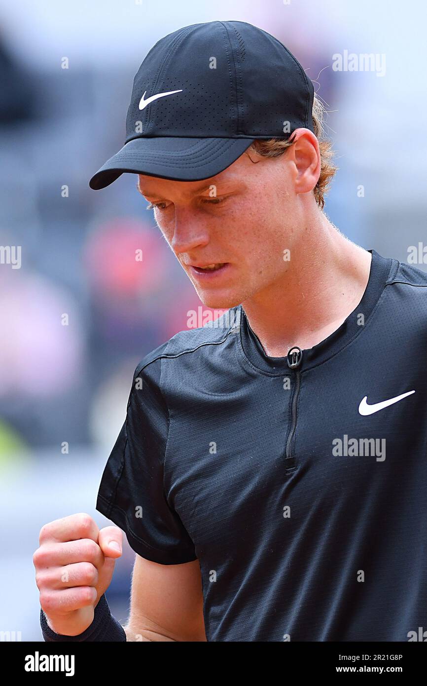 Rome, . 16th May, 2023. Jannik Sinner during the Internazionali BNL d
