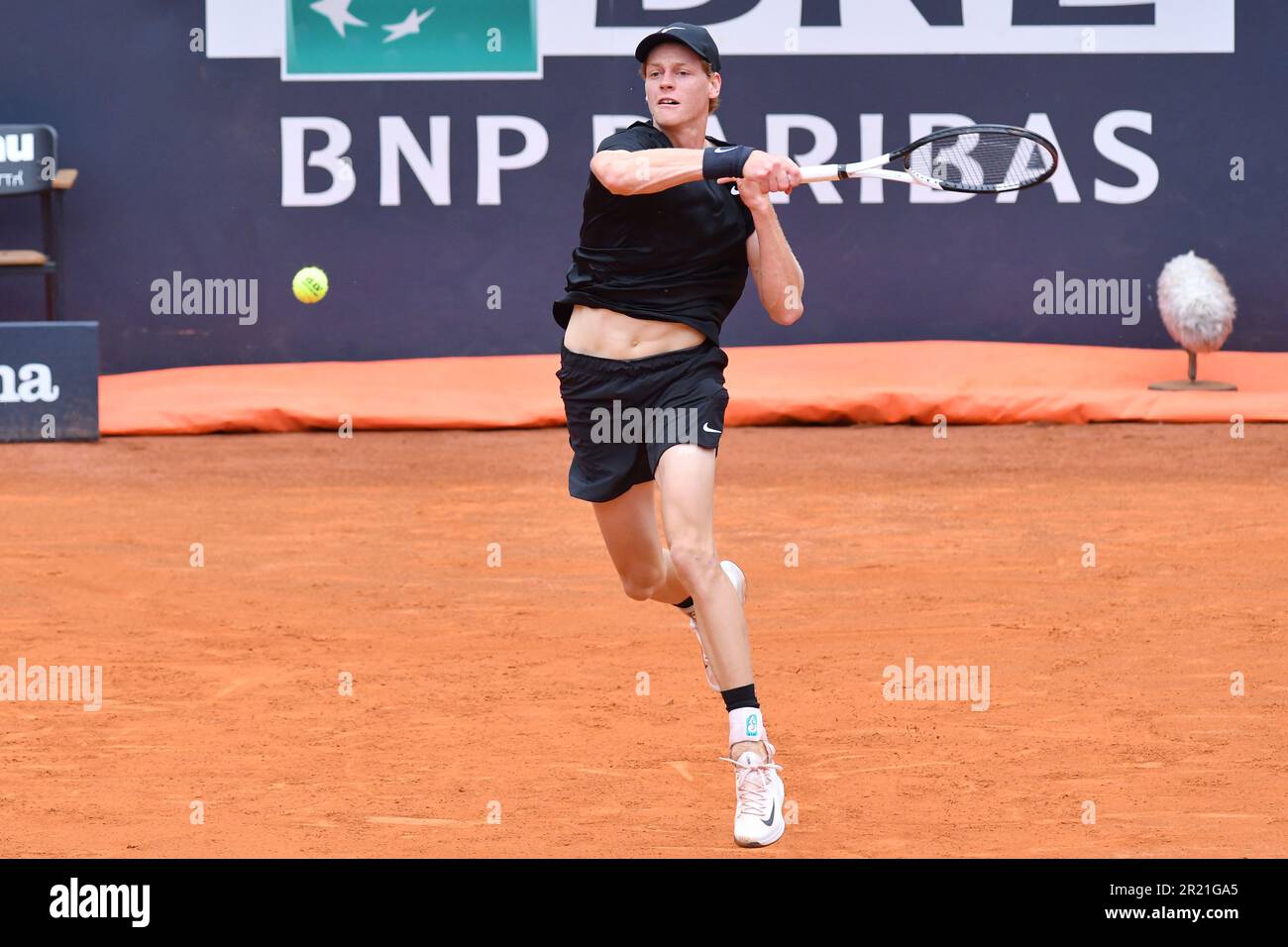 Rome, . 16th May, 2023. Jannik Sinner during the Internazionali BNL d
