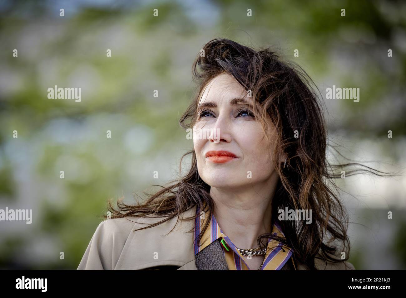 UTRECHT - Actress Carice van Houten at the head office prior to the