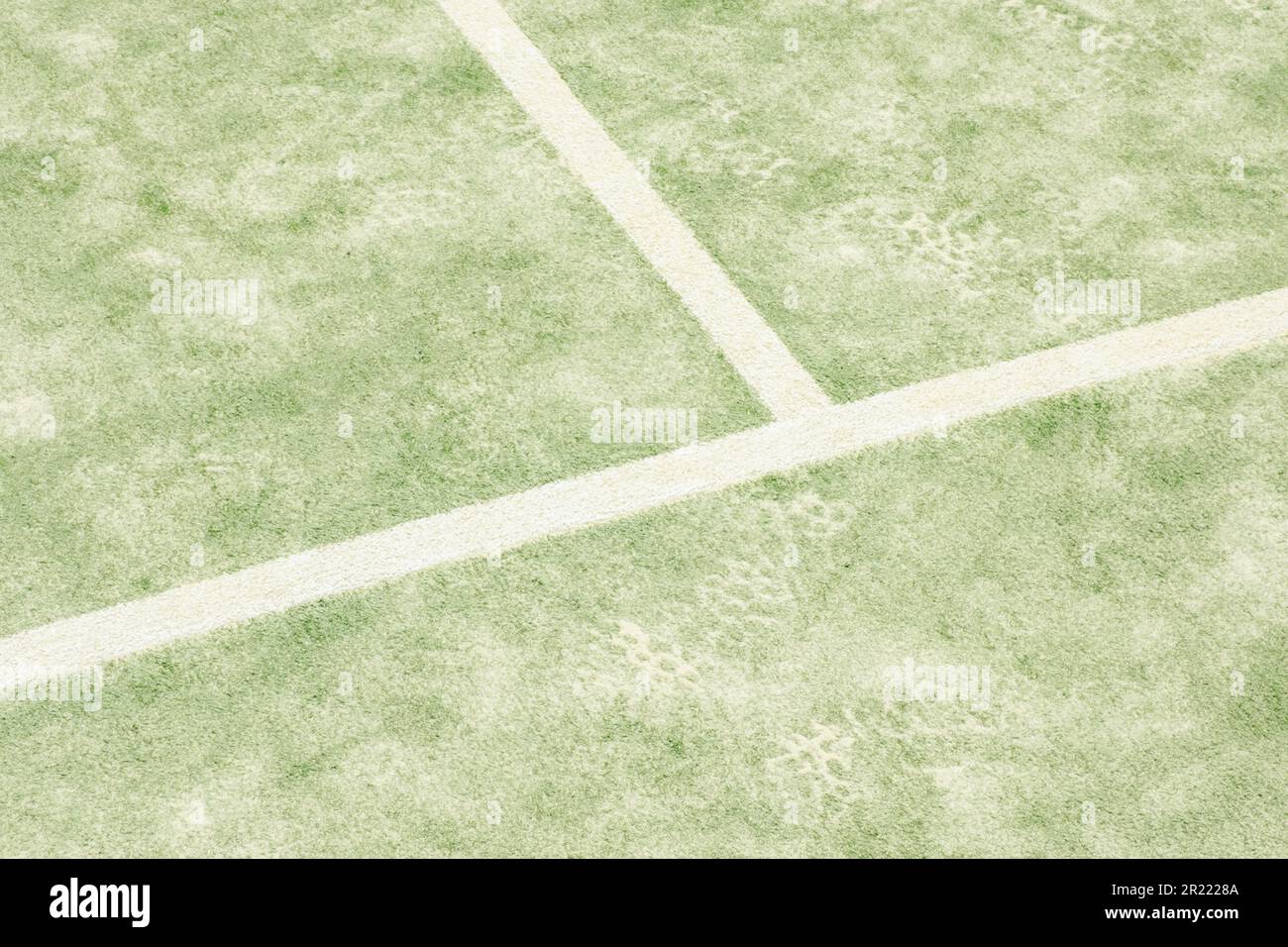 Sport field court background. Outdoor paddle tennis court filled with ...