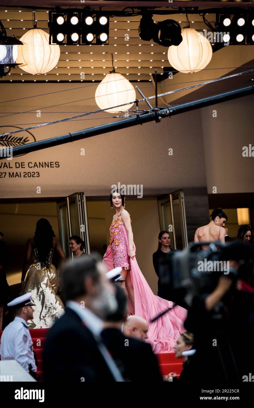 Cannes, France, 16th May 2023, attends the red carpet of Festival de Cannes Stock Photo Alamy