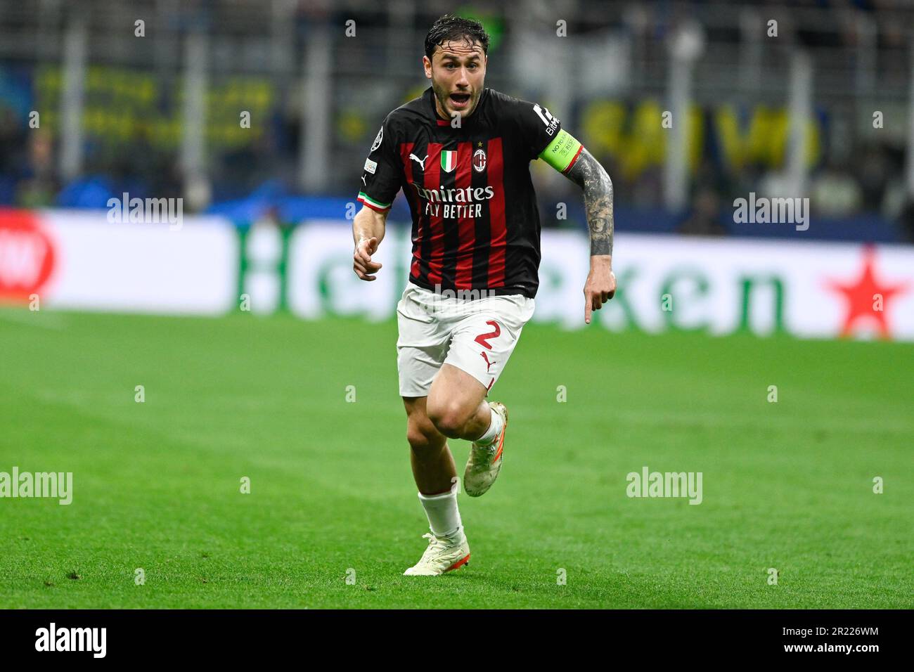 Davide Calabria AC MIlan during the UEFA Champions League semi-final