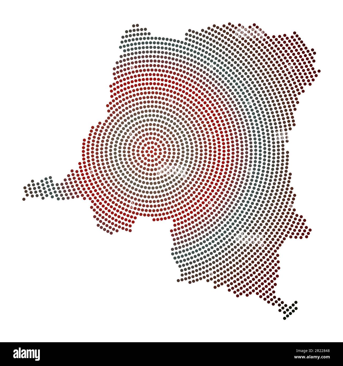 Country dr congo map hi-res stock photography and images - Alamy