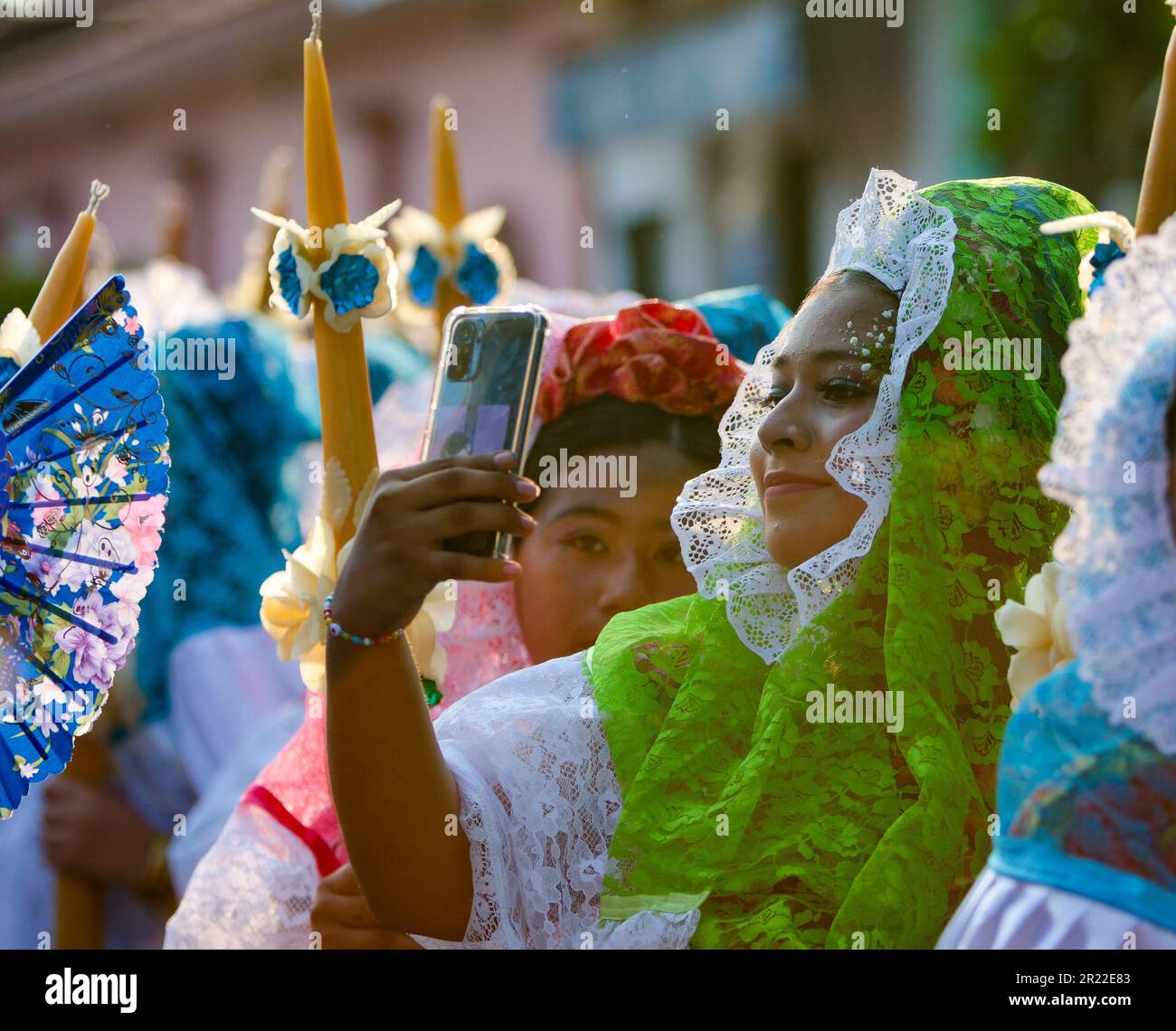 Fiestas de Mayo 2023 Stock Photo