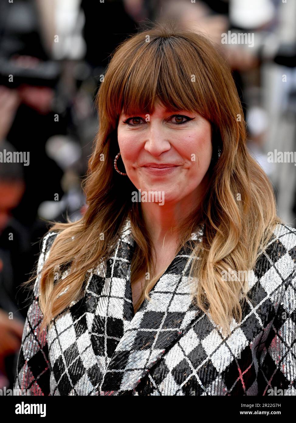 Cannes, France. 16th May, 2023. 76th Cannes Film Festival 2023, evening 1 - Opening Red Carpet, Inaugural Ceremony. In the photo : Daphné Bürki Credit: Independent Photo Agency/Alamy Live News Stock Photo
