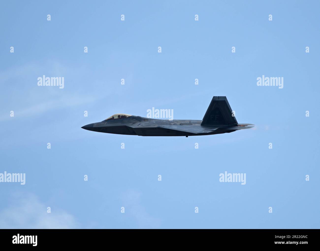 U.S. Air Force Capt. Samuel “RaZZ” Larson, F22 Demonstration team