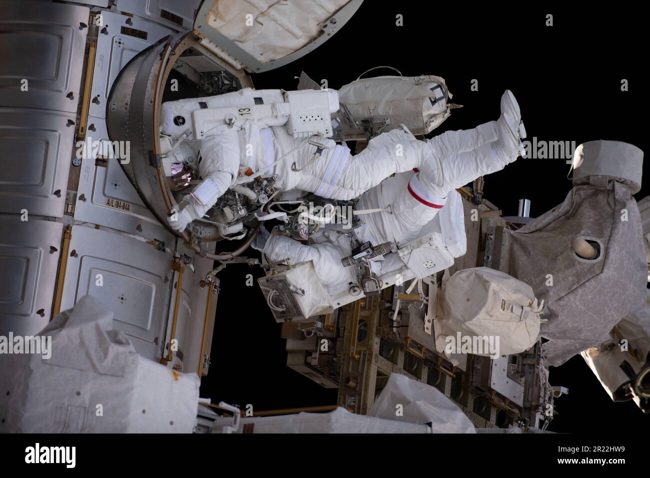 April 28, 2023 - Earth Atmosphere - NASA astronaut Stephen Bowen and ...