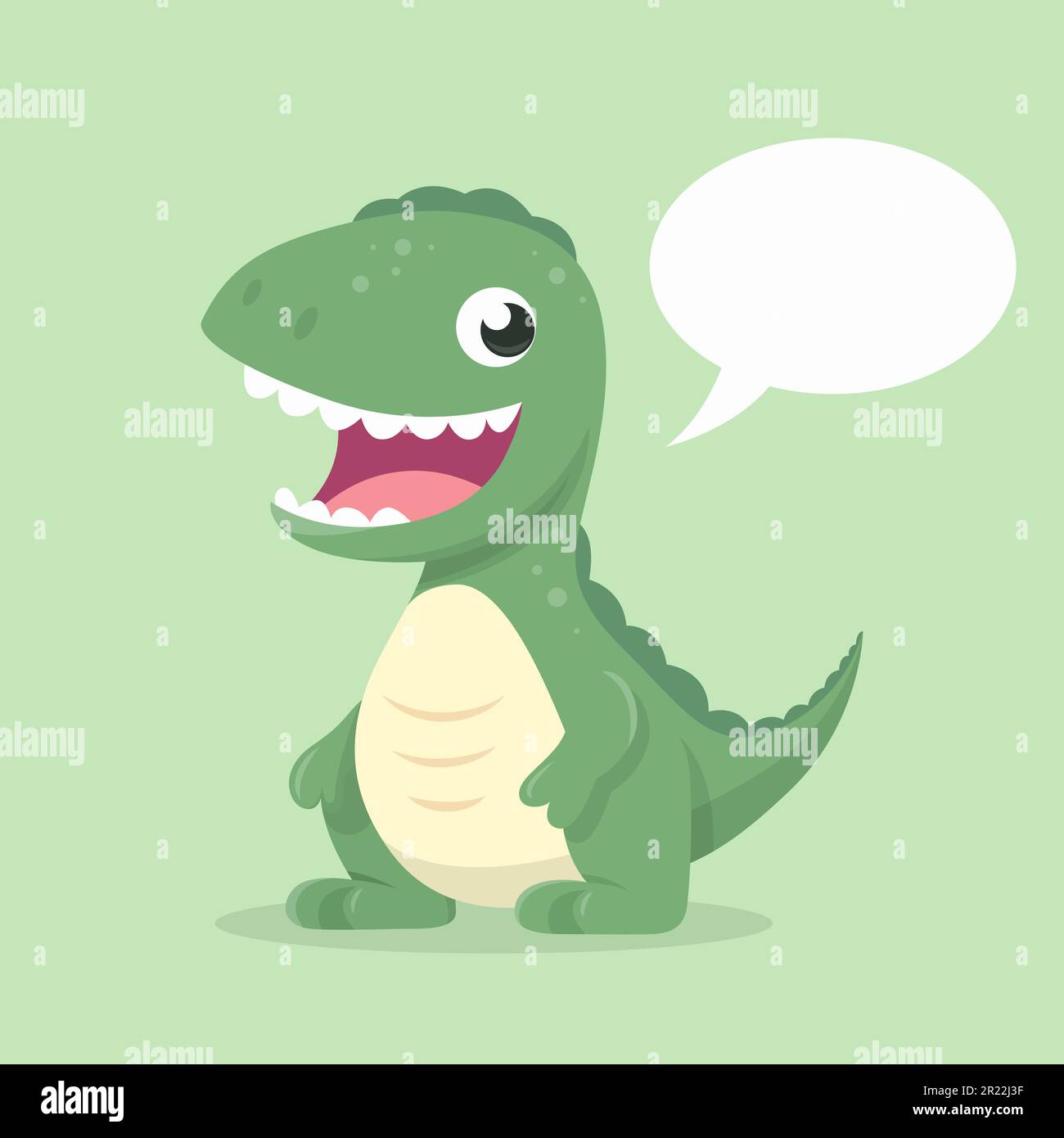 Dinosaur T Rex Vector Hd Images, Baby T Rex Walking Into The Jungle,  Cartoon, Illustration, Mascot PNG Image For Free Download