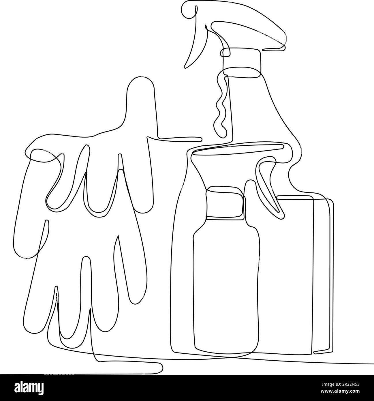 Home cleaning service landing page design concept, illustration of