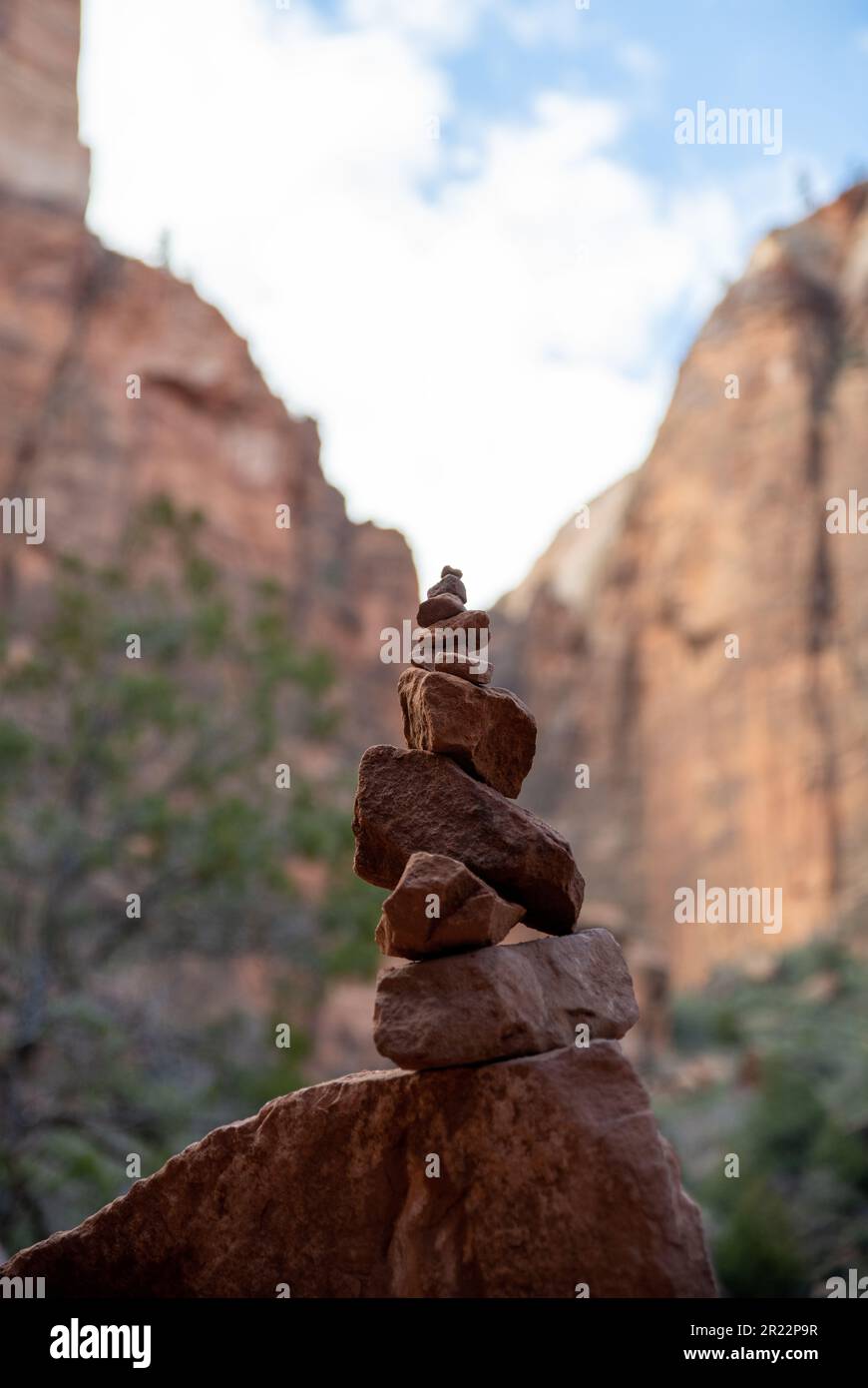 Balancing Act: The History of Rock Cairns and Why Stacking Rocks is  Discouraged in Zion 