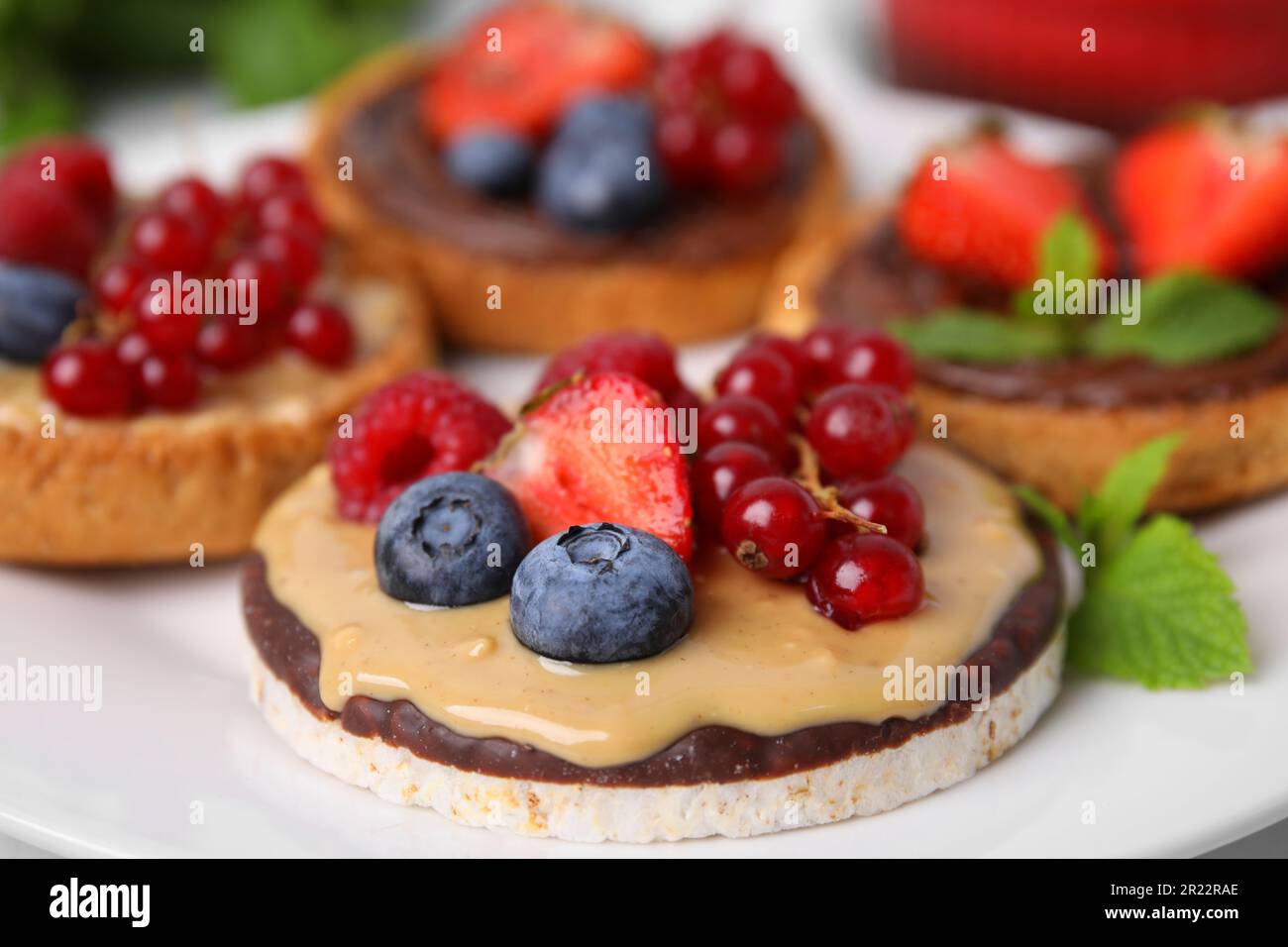 Rice cake sandwich fresh hi-res stock photography and images - Alamy