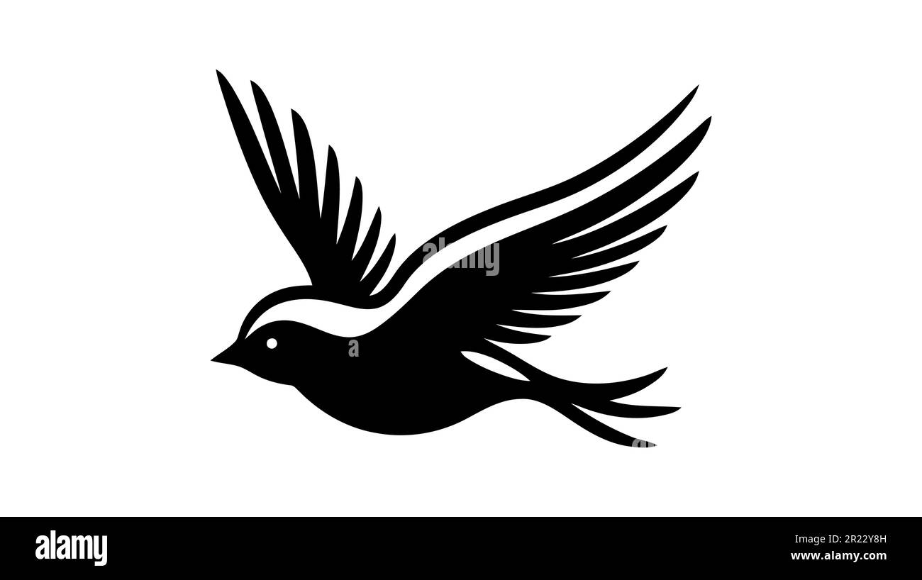 Flying Wings Bird Logo abstract design vector template. Vector ...