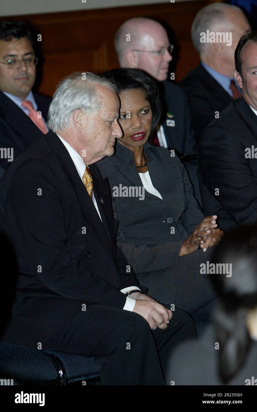 President george bush condoleezza rice hi-res stock photography and images  - Page 3 - Alamy