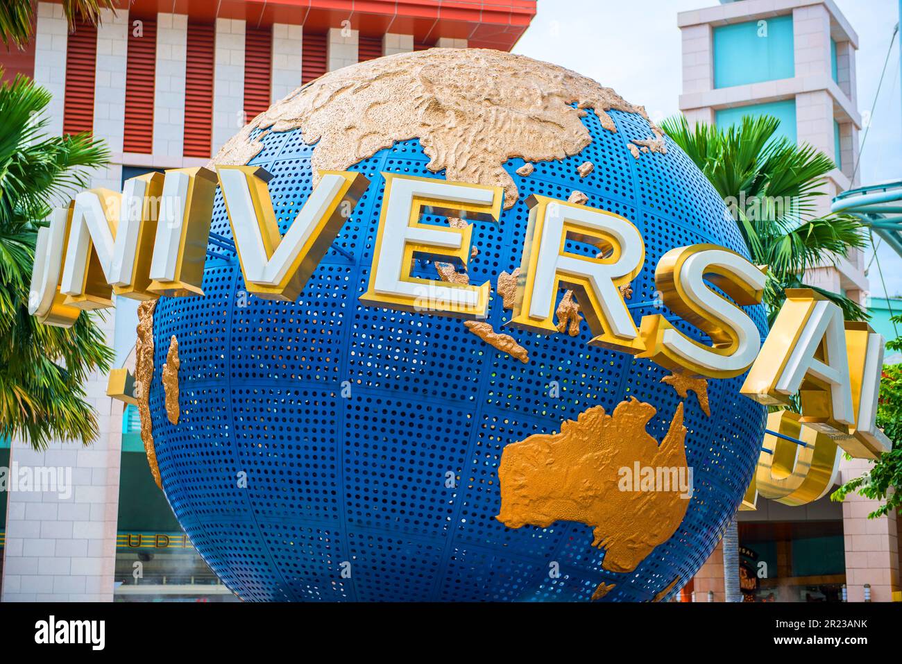 UNIVERSAL STUDIOS SINGAPORE on October 28,2014. Universal Studios
