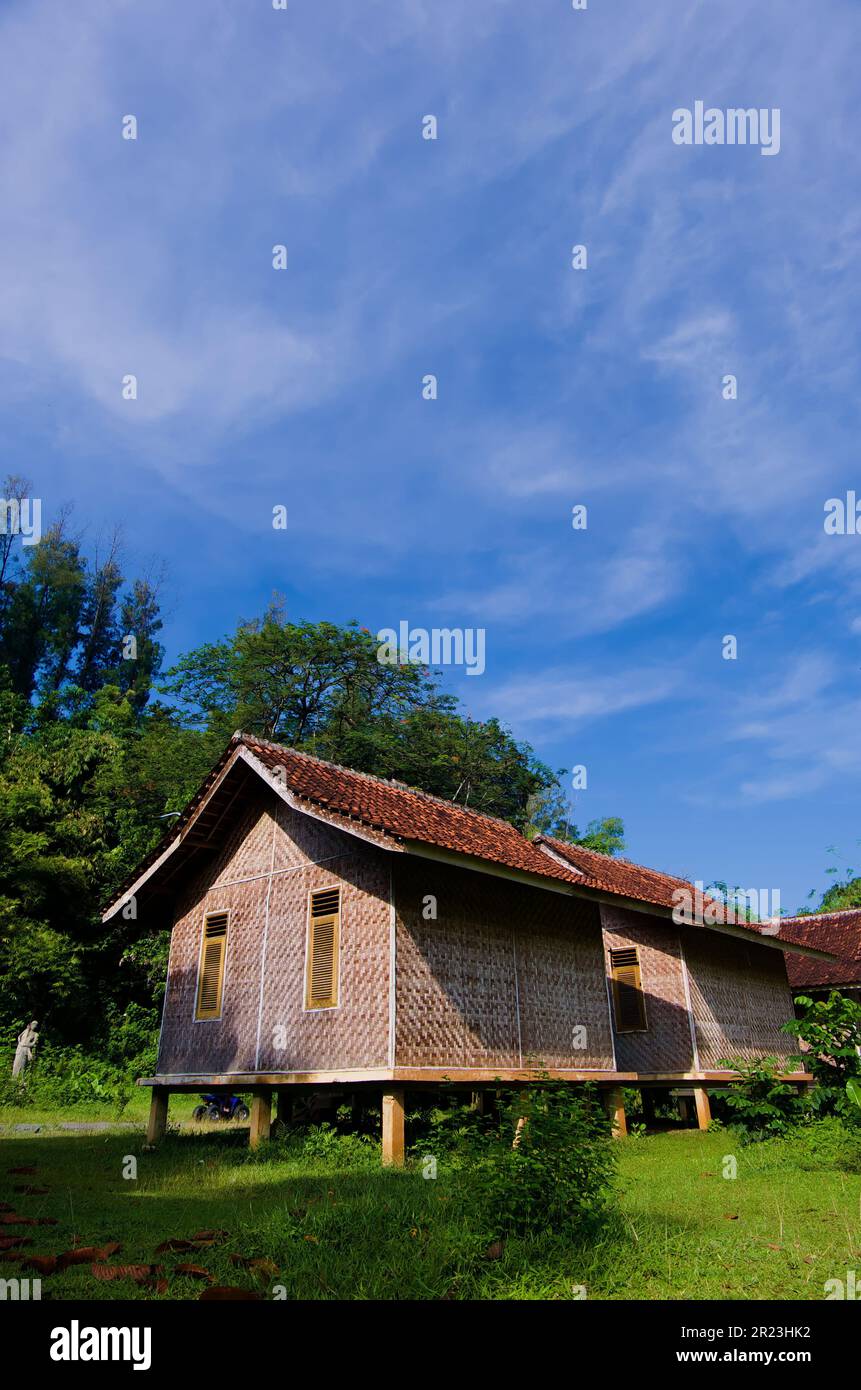 Jakarta, Indonesia, May 14 2023, traditional house from Indonesia, a
