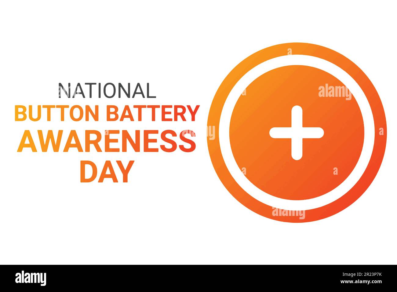 Button cell batteries Stock Vector Images - Alamy
