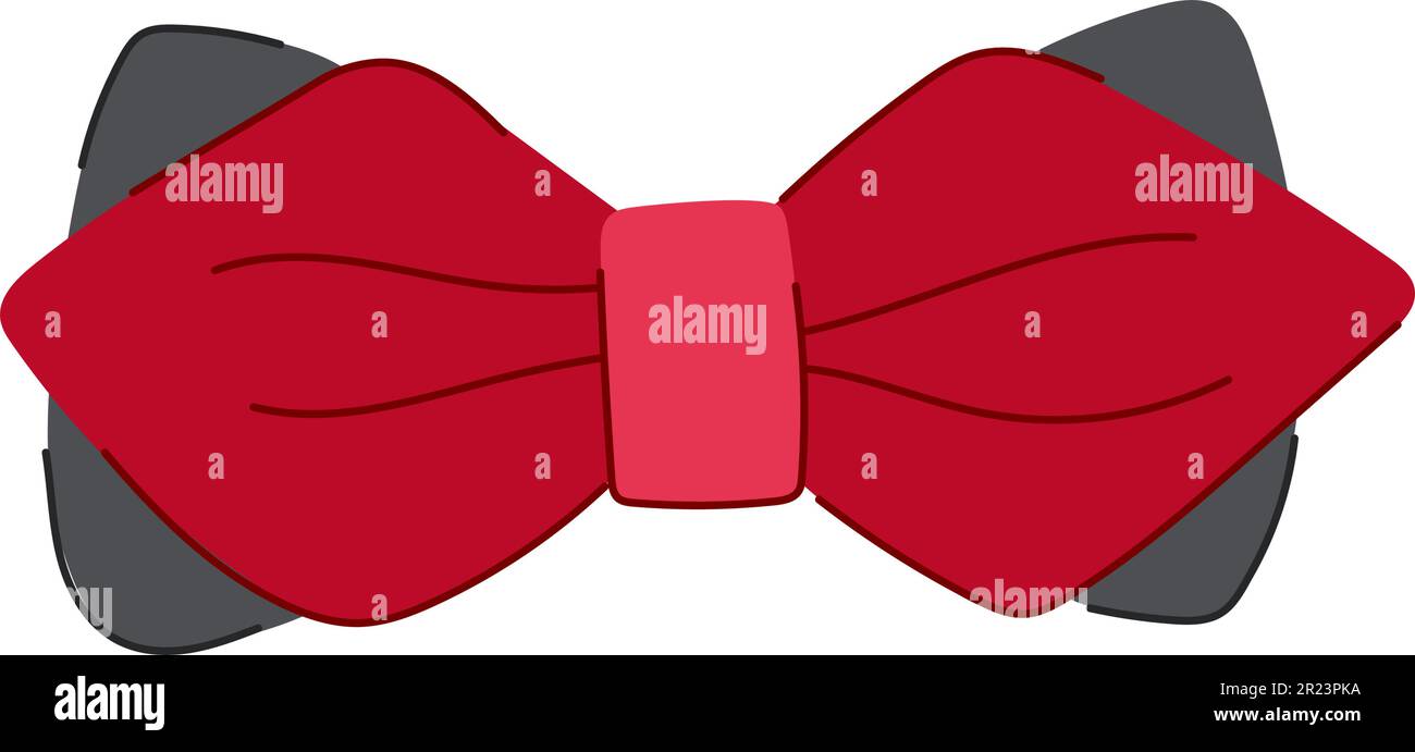 formal bow ties men cartoon vector illustration Stock Vector Image ...