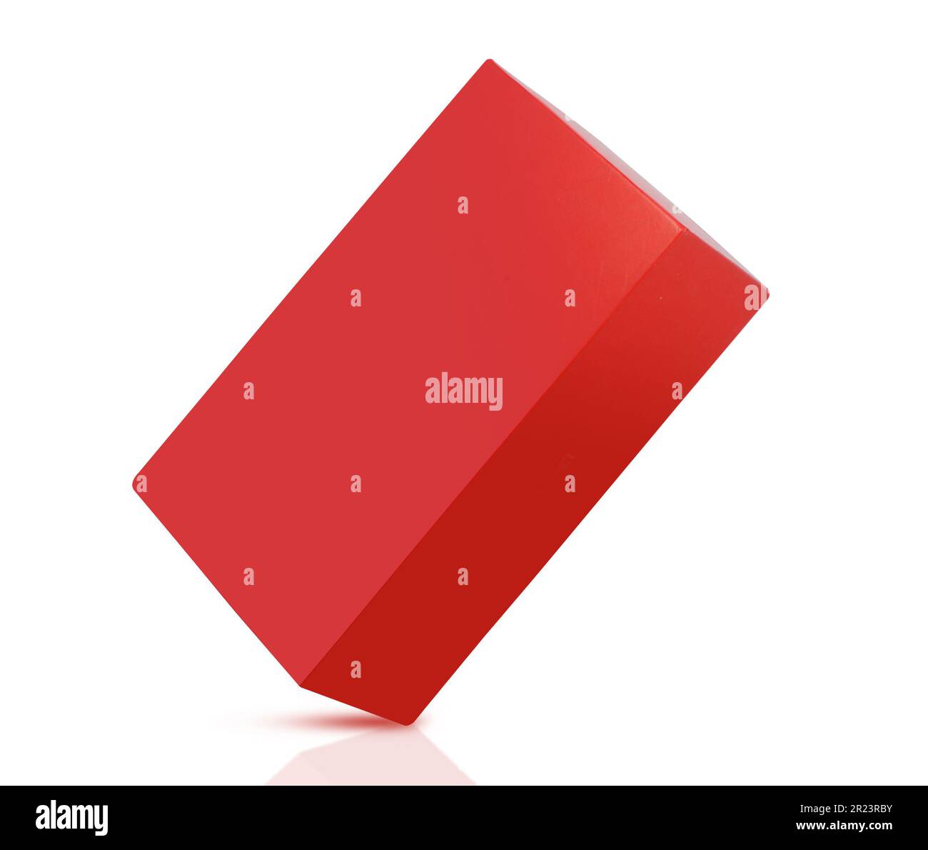 Open cardboard box closeup isolated on white background Stock Photo Alamy