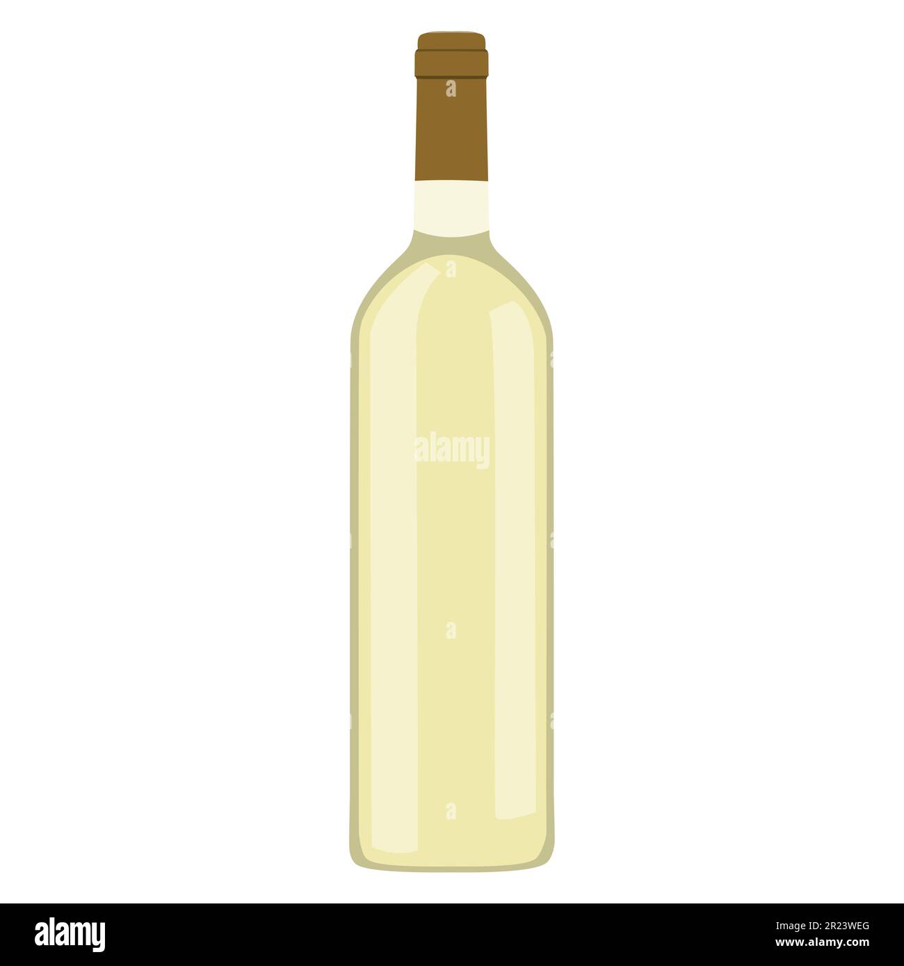 wine alcoholic drink flat icon vector illustration isolated on white ...