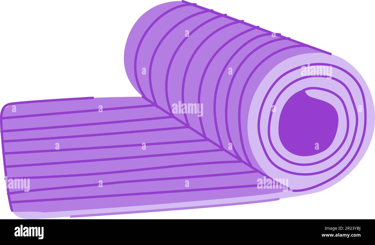 adventure sleeping pad cartoon vector illustration Stock Vector Image