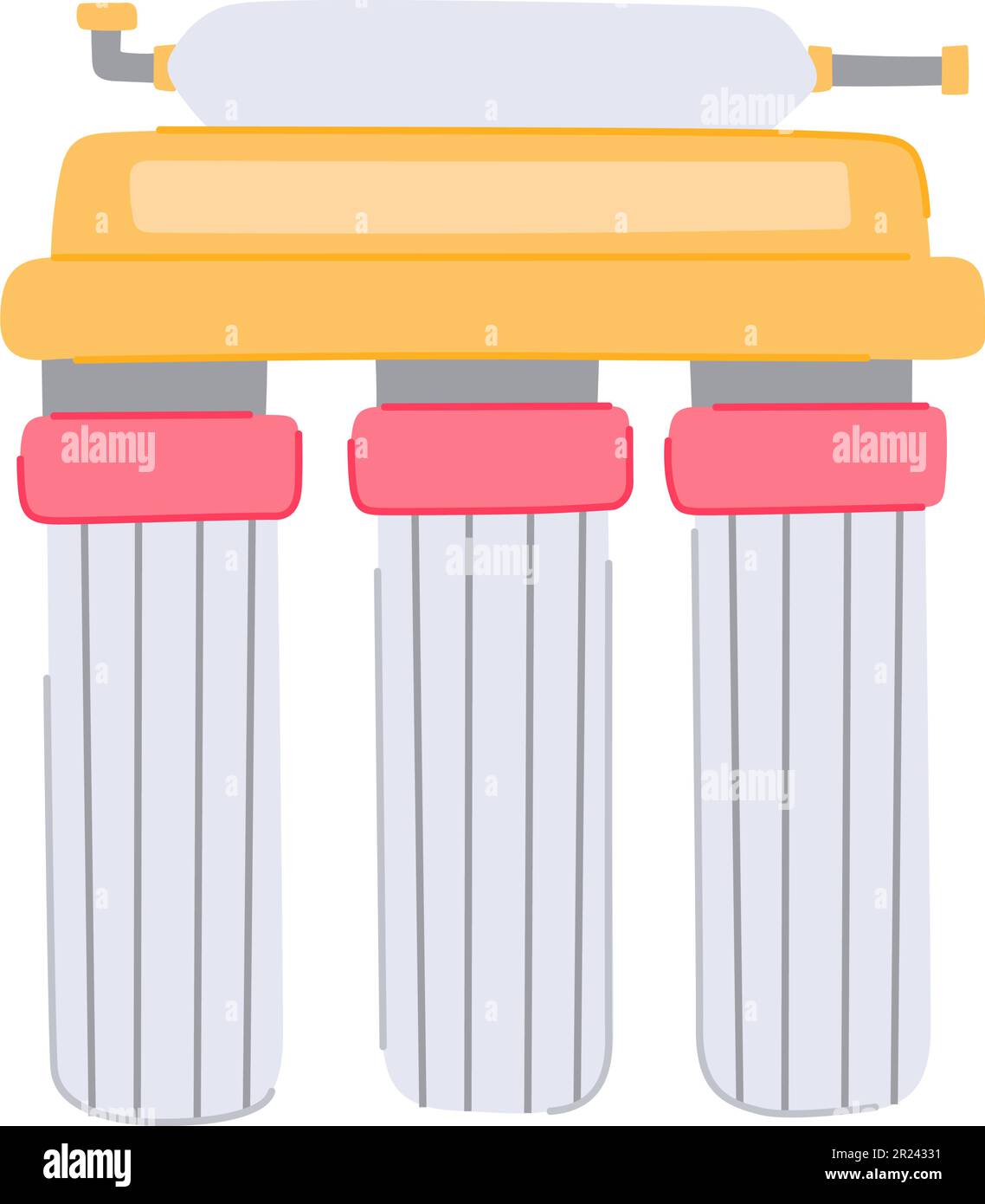 Water filter filtration cartoon Cut Out Stock Images & Pictures - Alamy