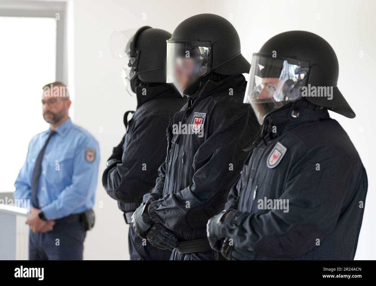 17 May 2023, Brandenburg, Brandenburg/Havel: Michael Habermann (l ...