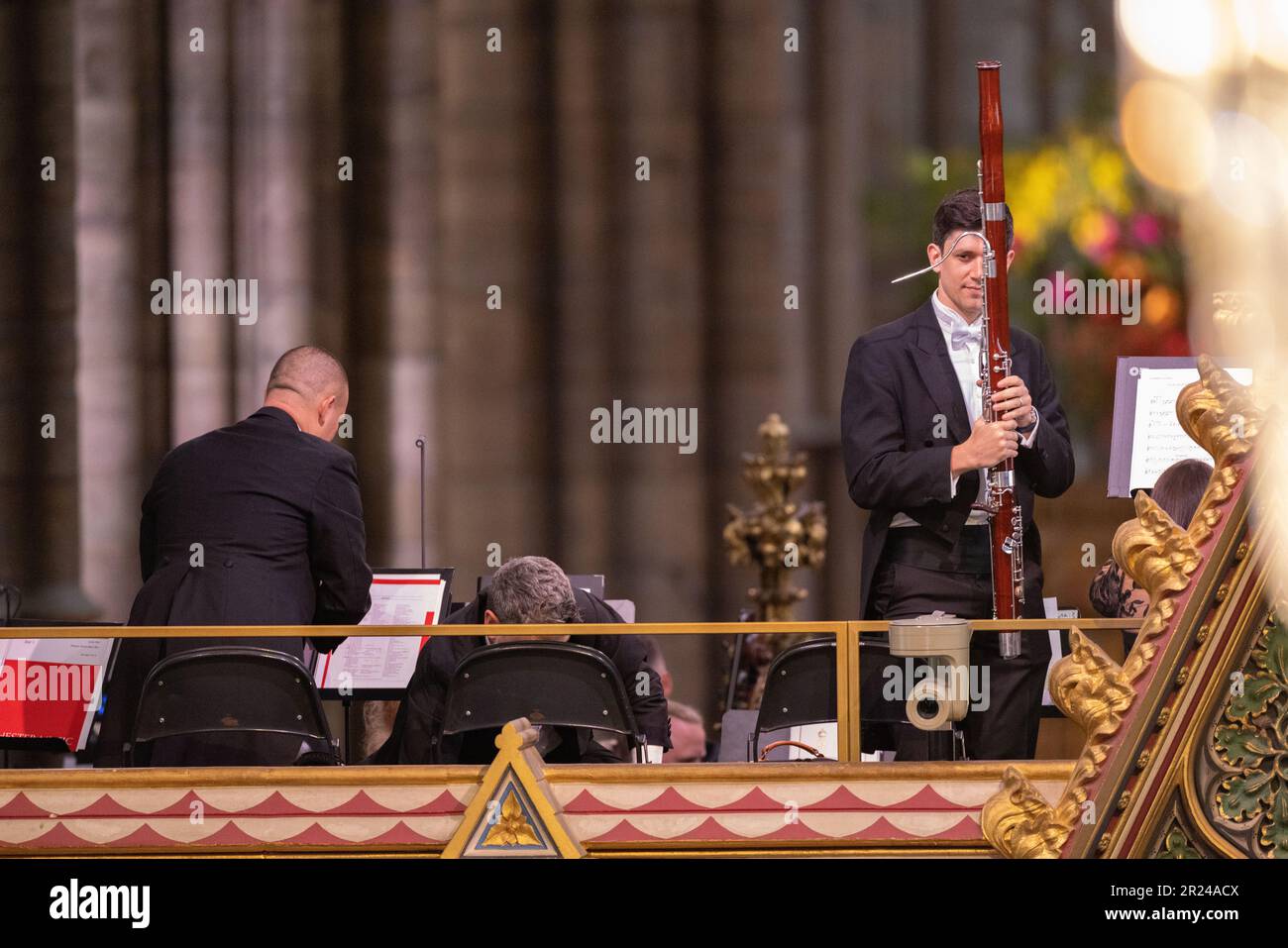 The Coronation of The King and Queen Consort inside Westminster Abbey. 06th May 2023
