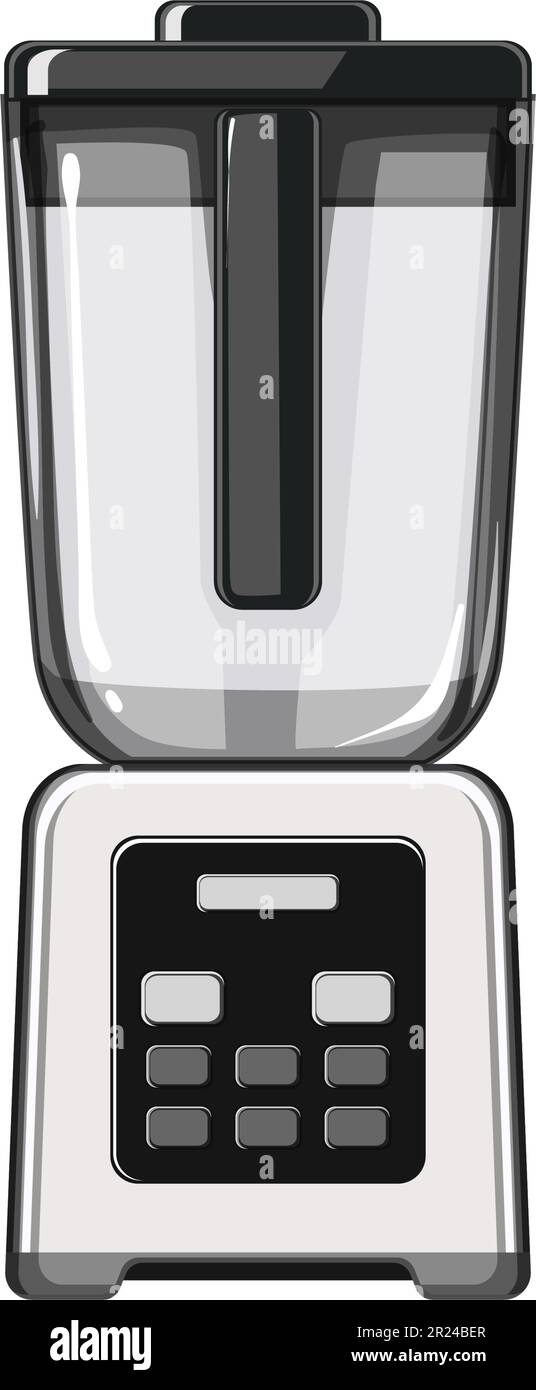 equipment blender kitchen cartoon vector illustration Stock Vector