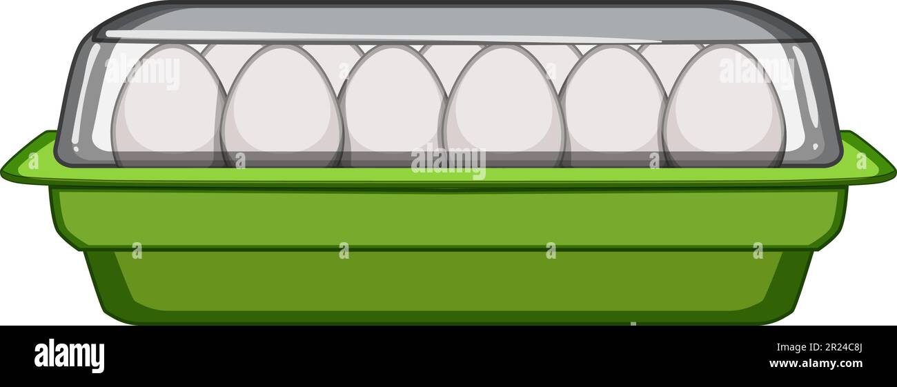 appliance egg cooker cartoon vector illustration Stock Vector Image