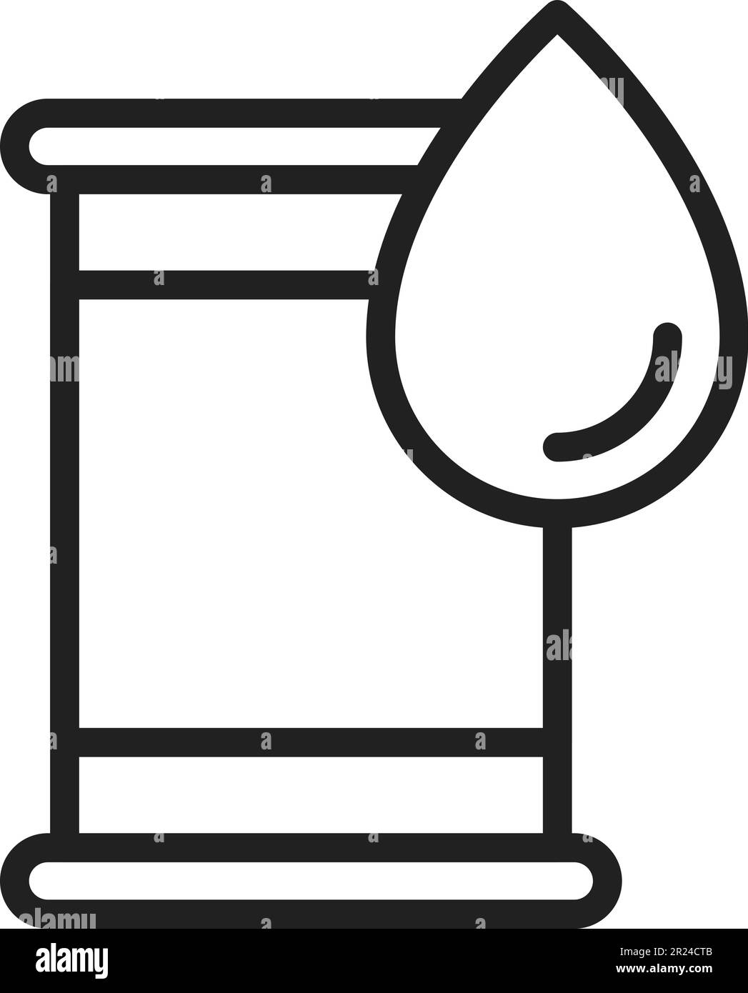 Dippel Oil icon vector image. Stock Vector