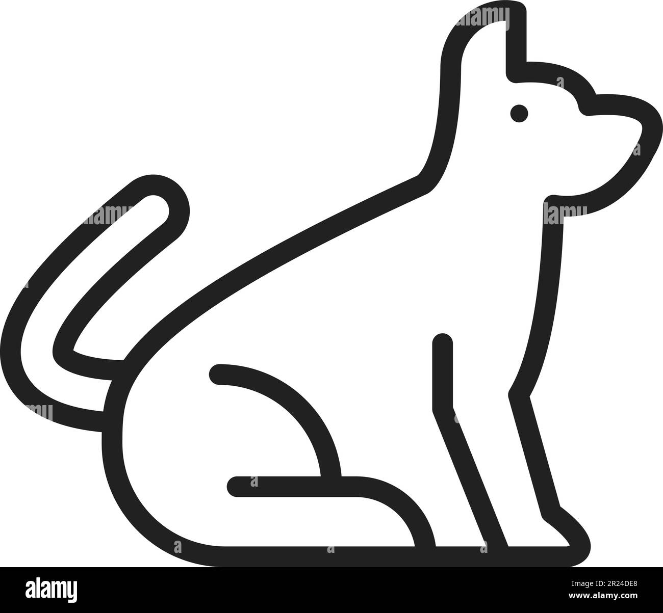 Dog icon vector image Stock Vector Image & Art - Alamy