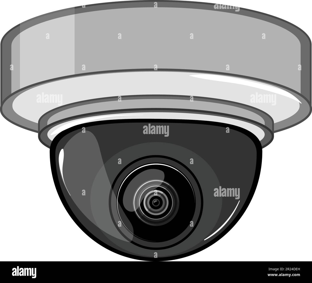 security ip camera cartoon vector illustration Stock Vector Image & Art