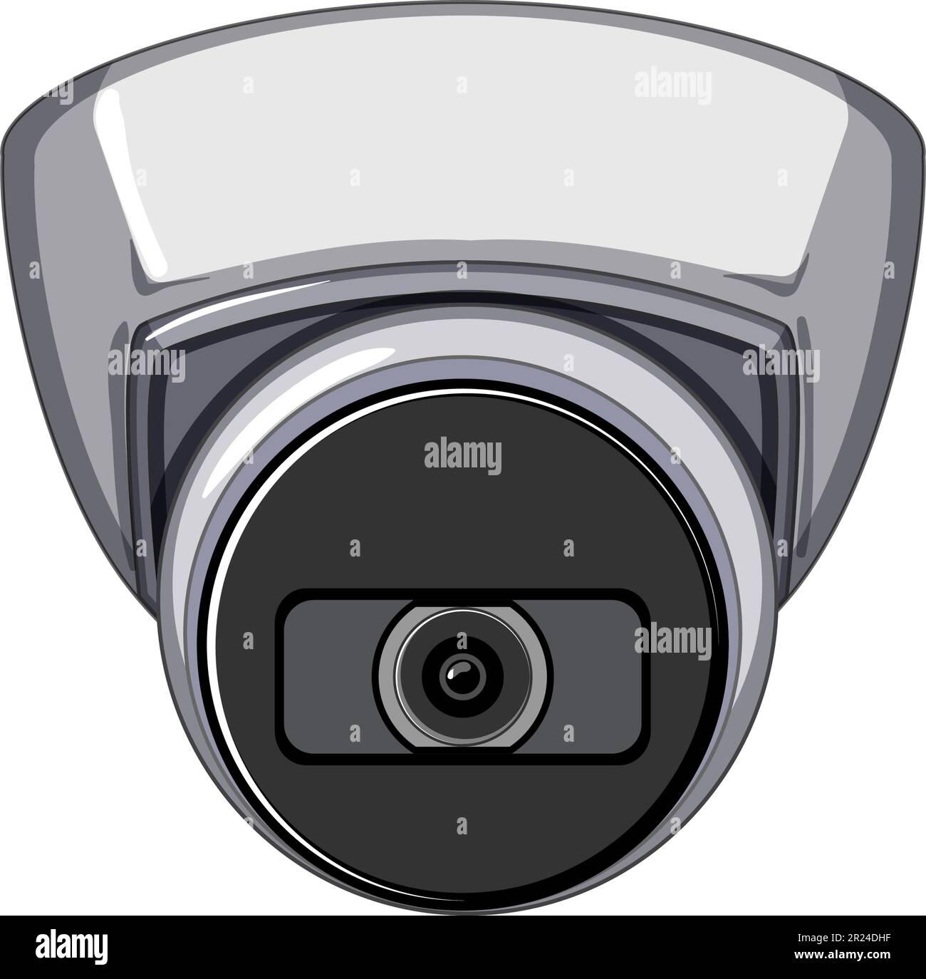 safety ip camera cartoon vector illustration Stock Vector Image & Art ...