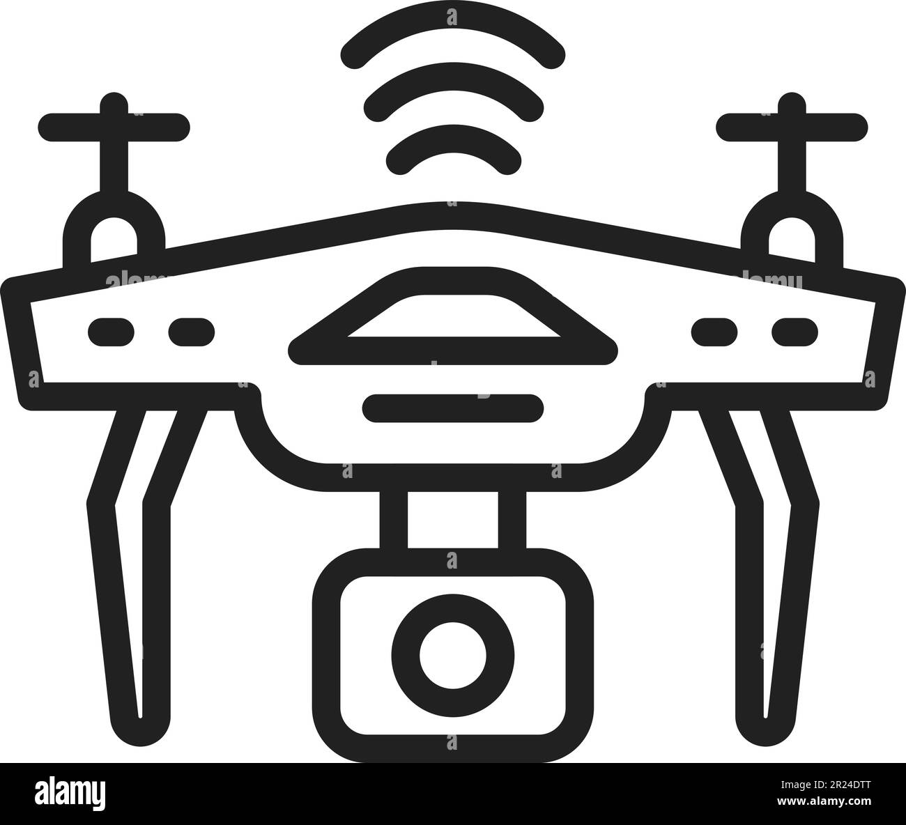 Drone icon vector image Stock Vector Image & Art Alamy