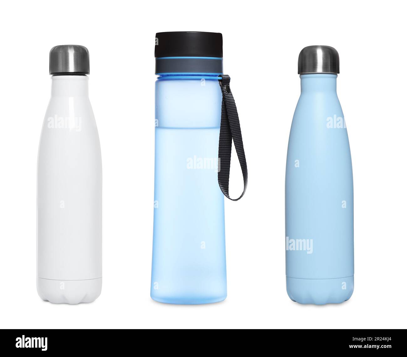 Premium Vector  Vector water empty bottle. large plastic big blue  transparent bottle for clean water, isolated.