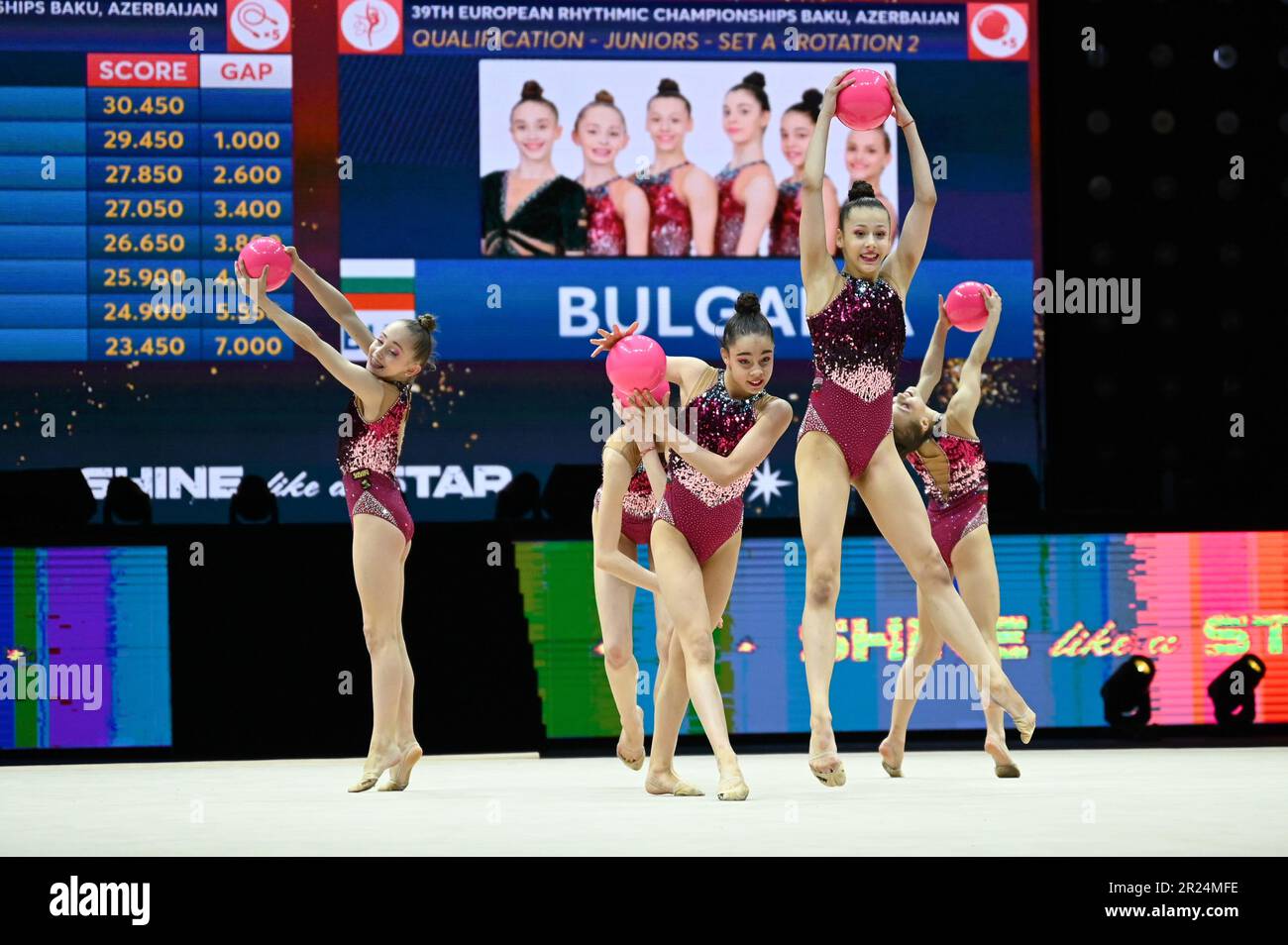 Baku, Azerbaijan. 17th May, 2023. Milli Gimnastika Arena, Baku ...
