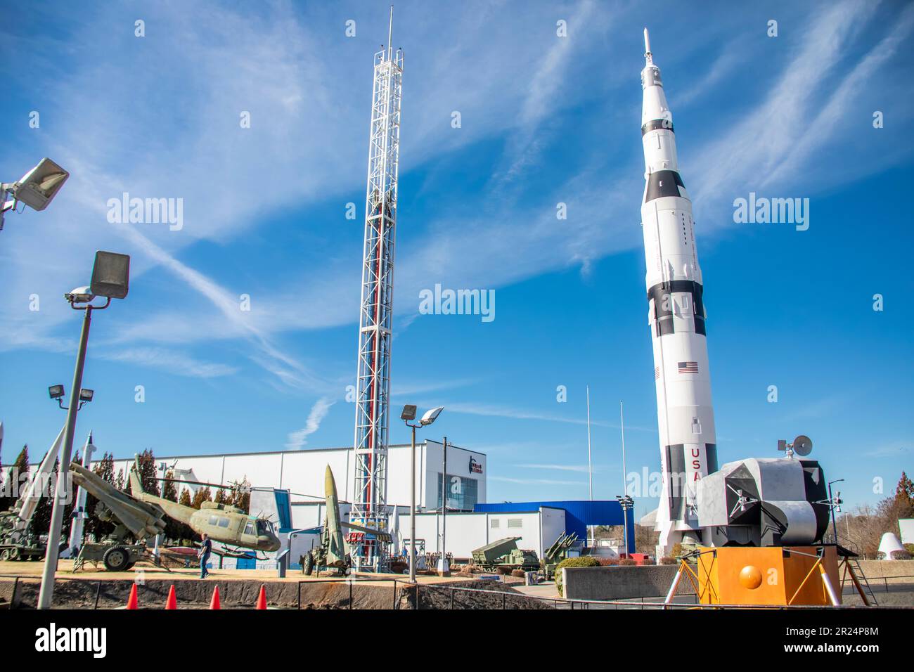 Huntsville USA 10th Feb 2023 Mighty and massive, the replica of Saturn