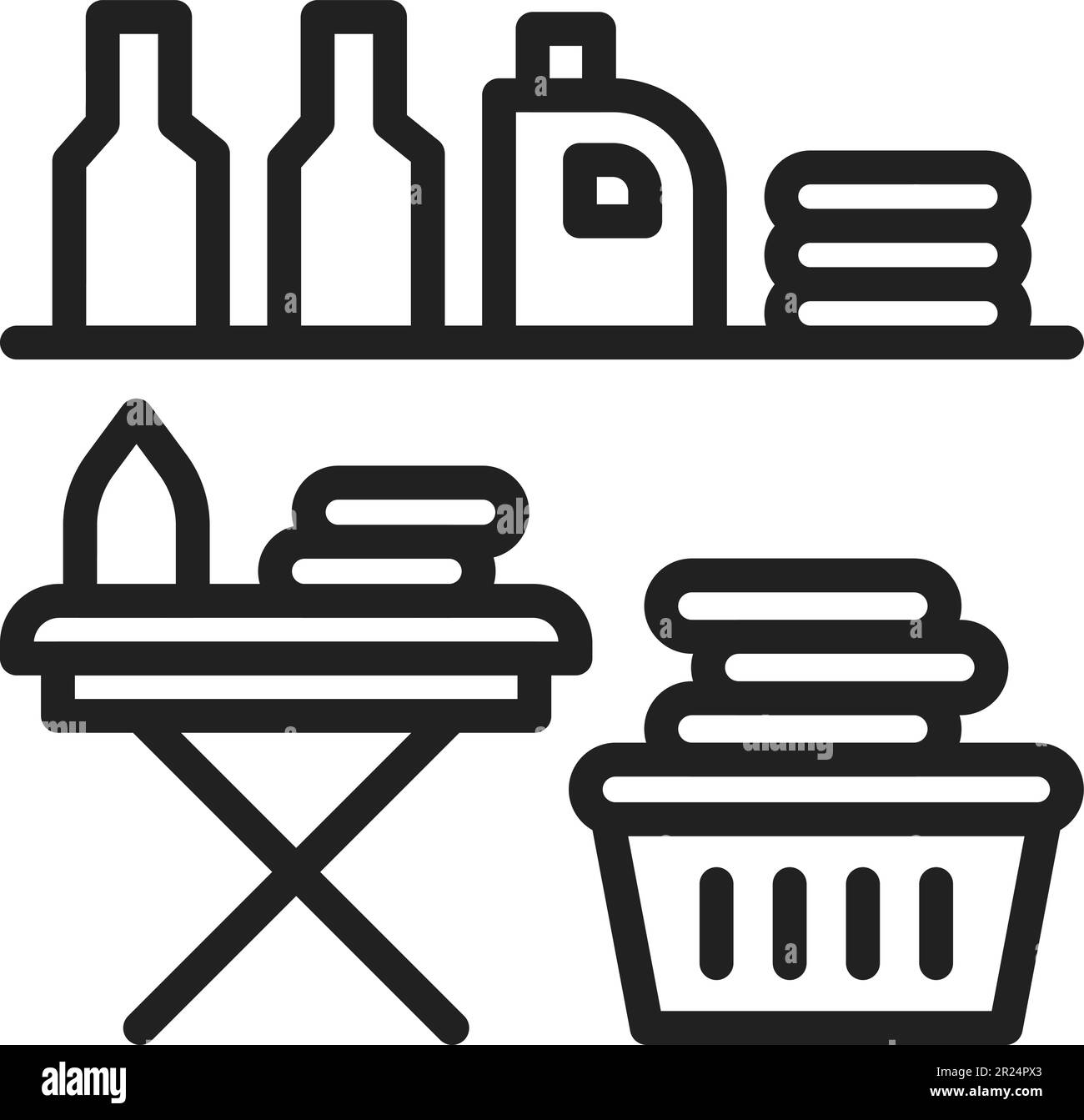 Laundry Room icon vector image Stock Vector Image & Art Alamy