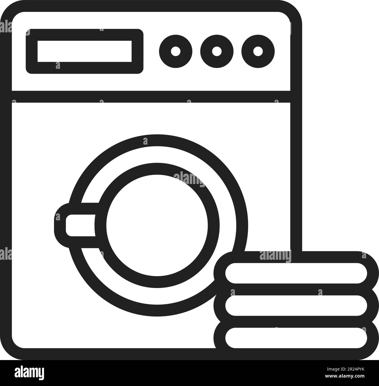 Laundry icon vector image Stock Vector Image & Art Alamy