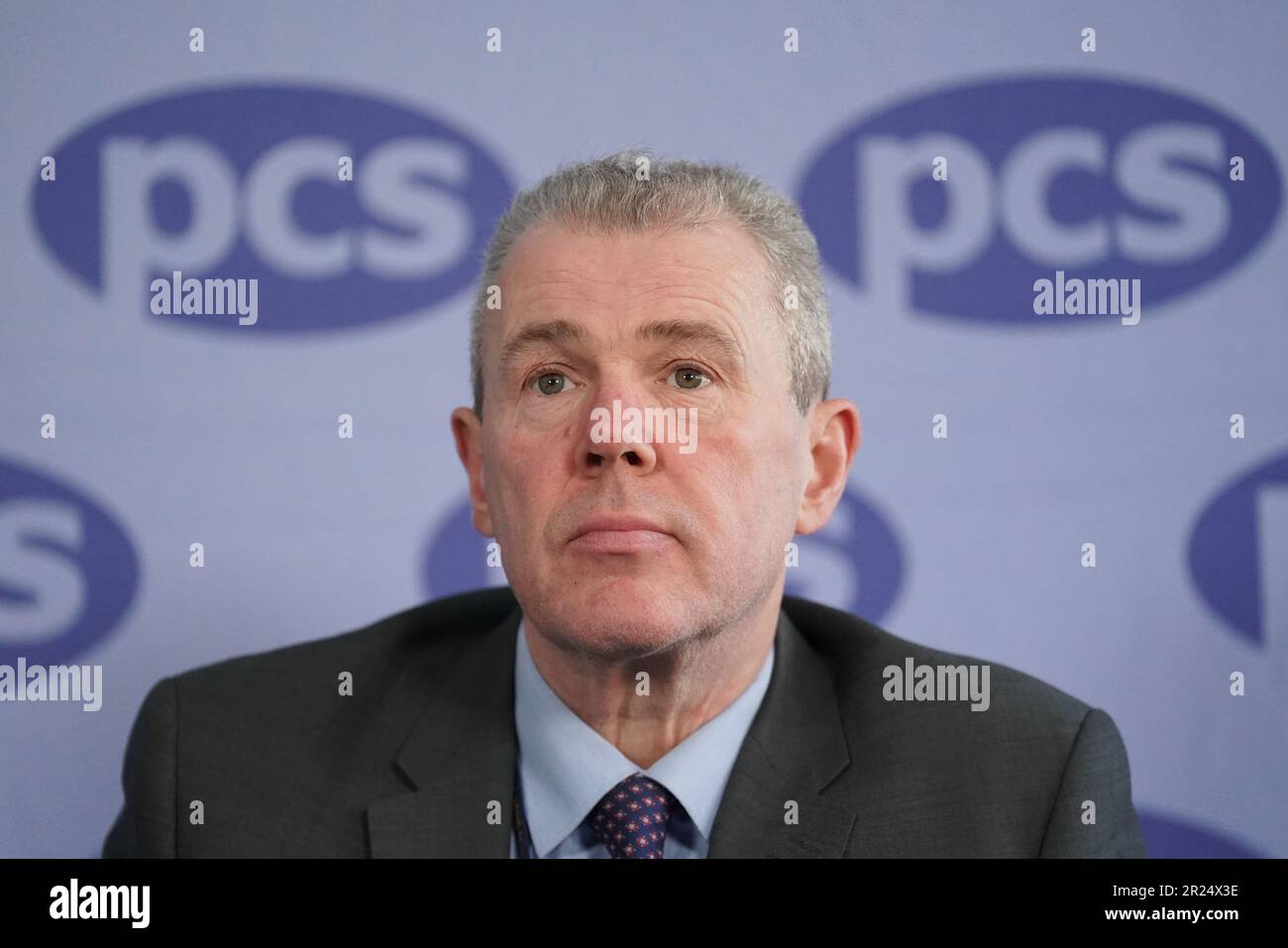 File photo dated 7/12/2022 of Public and Commercial Services Union (PCS) general secretary Mark Serwotka who has announced he is to retire at the end of the year. Issue date: Wednesday May 17, 2023. Stock Photo