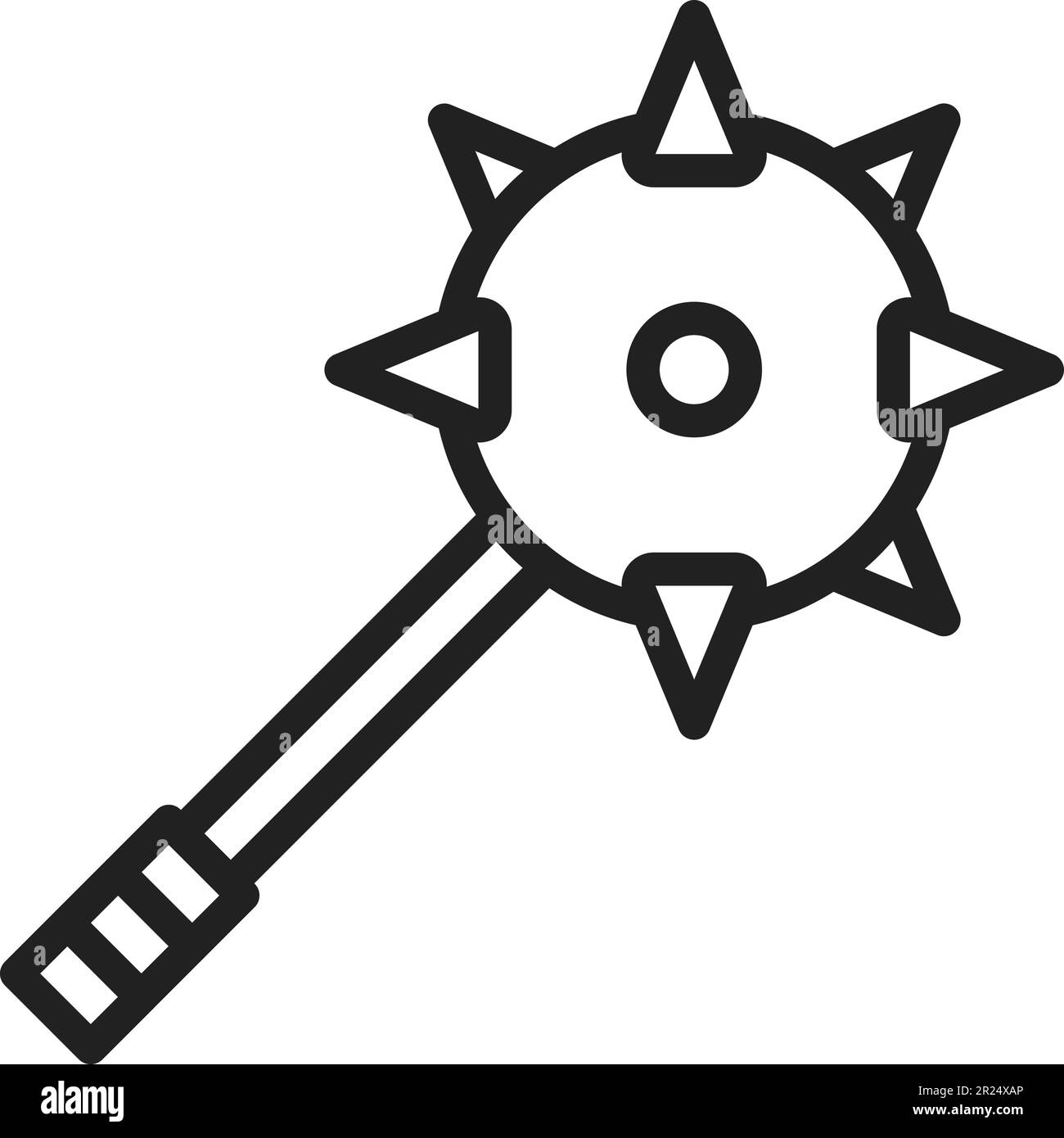 Mace icon vector image Stock Vector Image & Art Alamy
