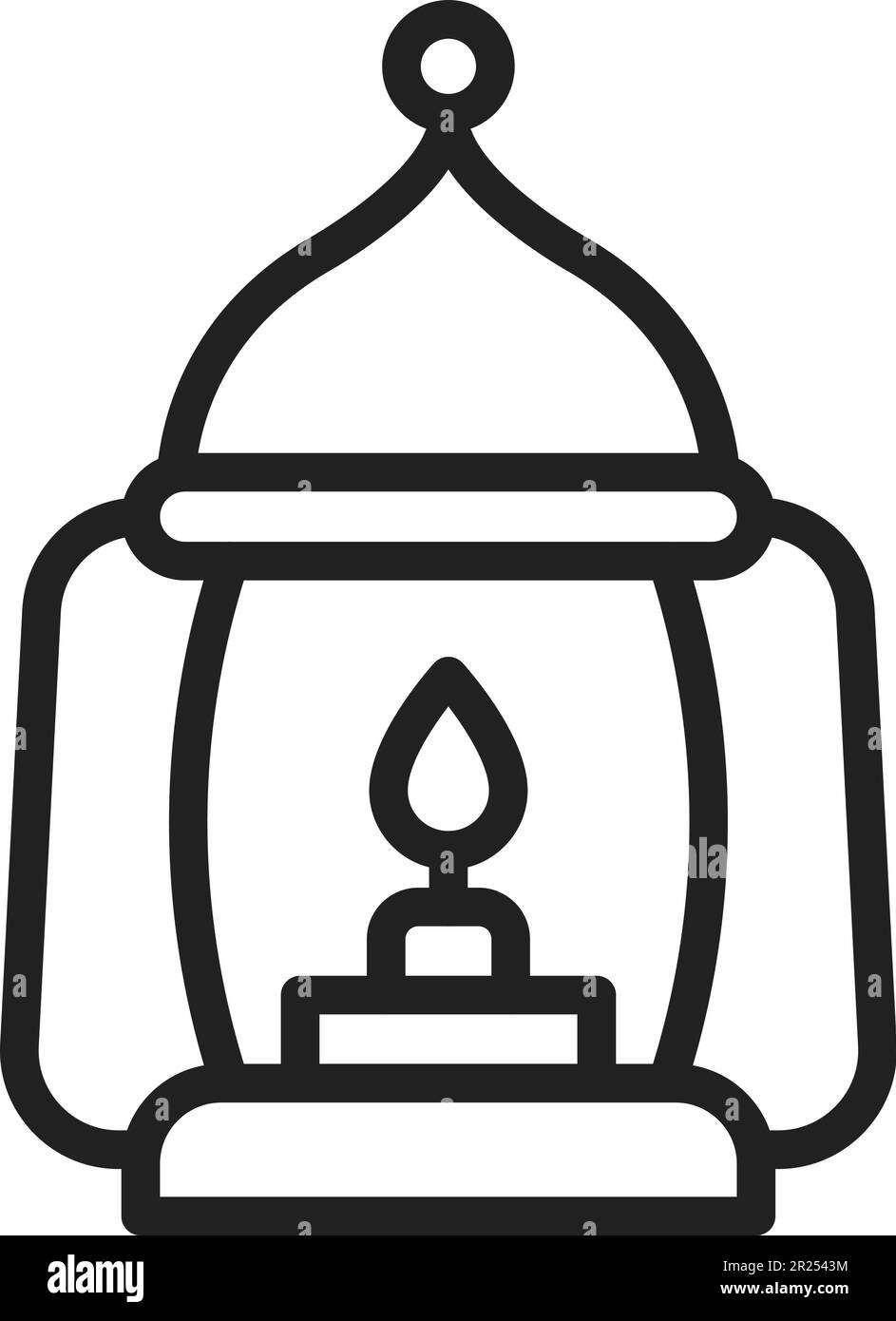 Oil Lamp icon vector image Stock Vector Image & Art Alamy