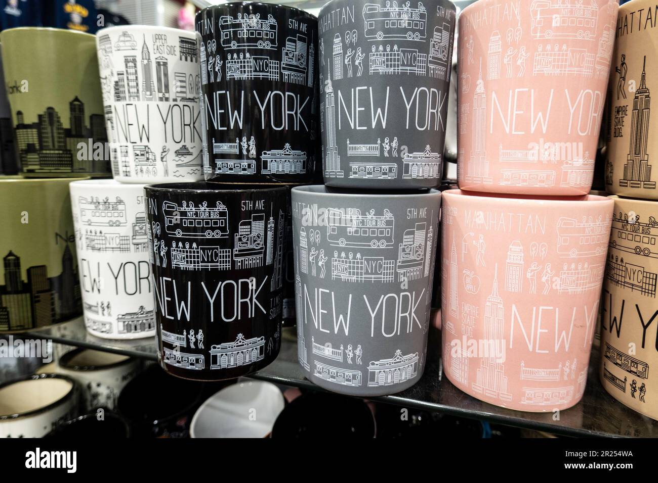 Souvenir shops in New York City are popular, 2023, USA Stock Photo Alamy