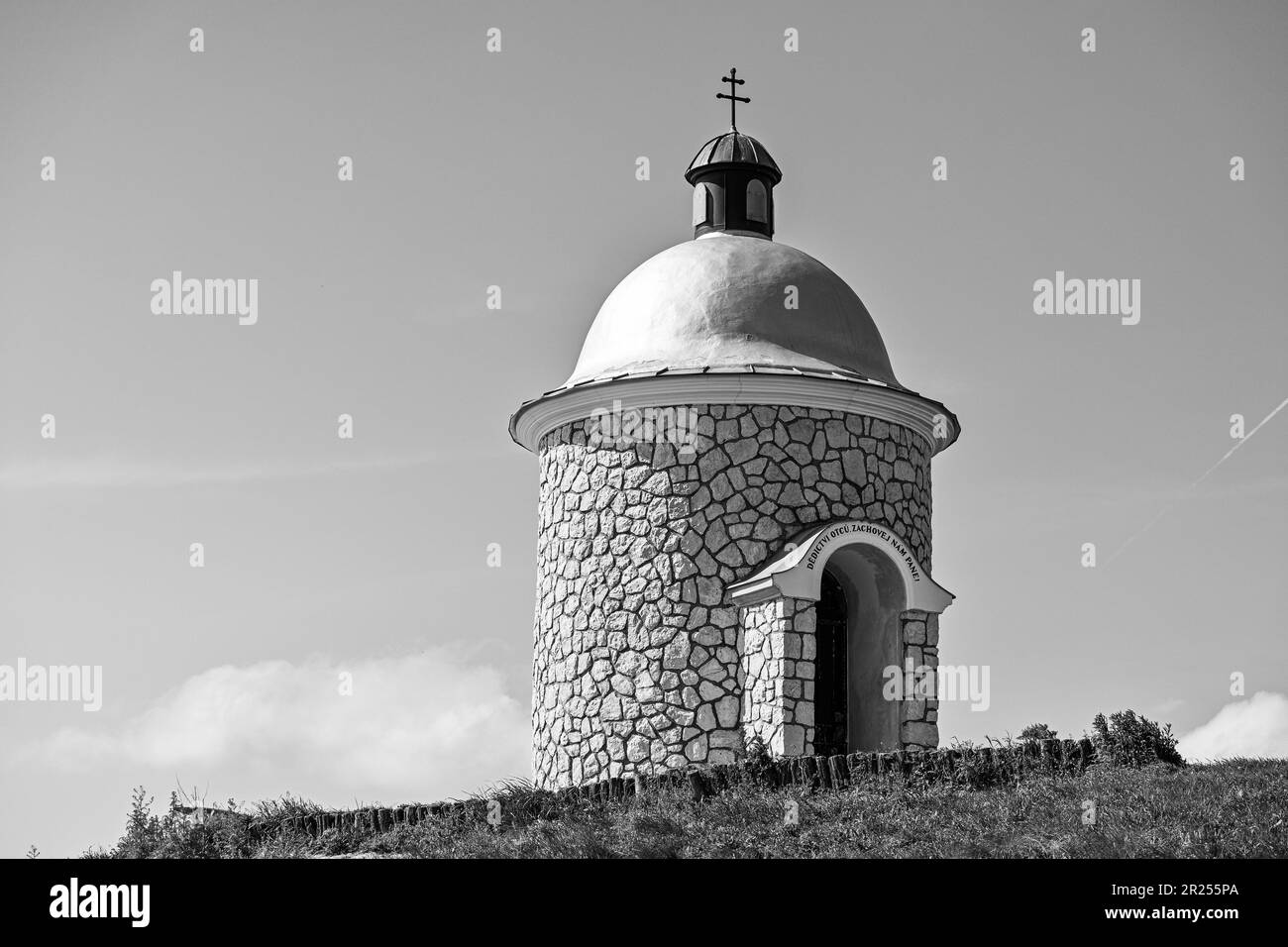 Historic chapel architecture Black and White Stock Photos & Images - Alamy