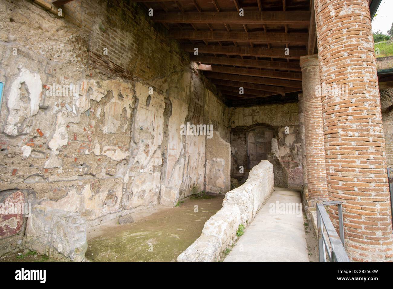 Bath of Baia archaeological park, Baia,  Campania, Naples, Italy Stock Photo