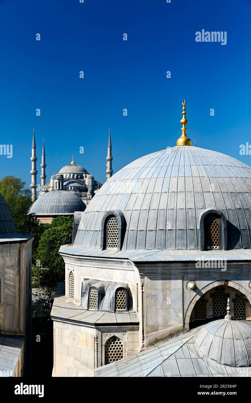 Istanbul Turkey. The Blue Mosque Stock Photo