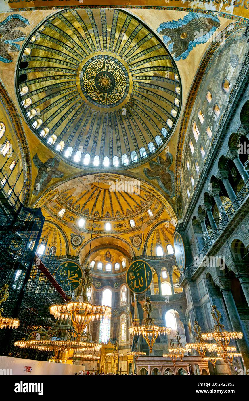 Istanbul Turkey. Hagia Sophia Grand Mosque Stock Photo - Alamy